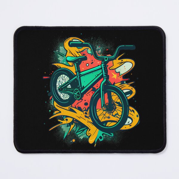 Item preview, BMX designs with a bold and colorful flair, perfect for riders looking to express themselves. Inspired by tattoos, pop-art, and vintage and retro simple shapes (7) designed and sold by TourDePassion.