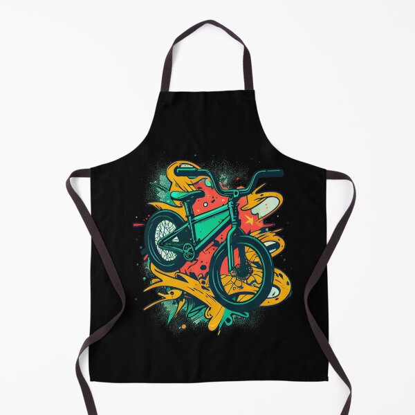 Item preview, BMX designs with a bold and colorful flair, perfect for riders looking to express themselves. Inspired by tattoos, pop-art, and vintage and retro simple shapes (7) designed and sold by TourDePassion.
