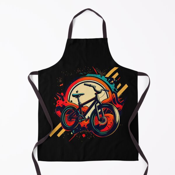 Item preview, BMX designs with a bold and colorful flair, perfect for riders looking to express themselves. Inspired by tattoos, pop-art, and vintage and retro simple shapes (8) designed and sold by TourDePassion.