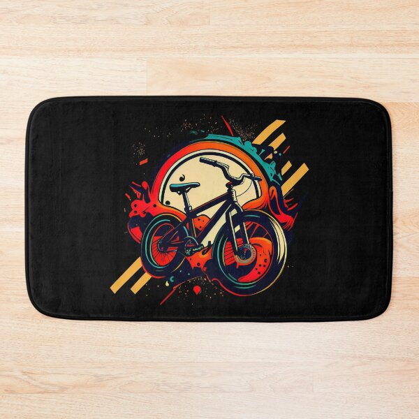 Item preview, BMX designs with a bold and colorful flair, perfect for riders looking to express themselves. Inspired by tattoos, pop-art, and vintage and retro simple shapes (8) designed and sold by TourDePassion.
