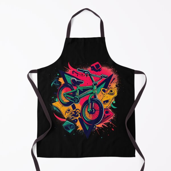 Item preview, BMX designs with a bold and colorful flair, perfect for riders looking to express themselves. Inspired by tattoos, pop-art, and vintage and retro simple shapes (10) designed and sold by TourDePassion.