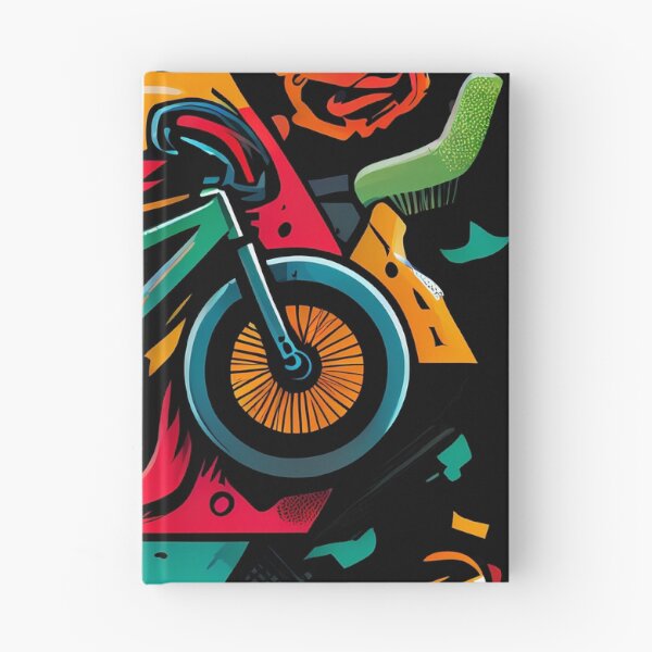 Item preview, BMX designs with a bold and colorful flair, perfect for riders looking to express themselves. Inspired by tattoos, pop-art, and vintage and retro simple shapes (11) designed and sold by TourDePassion.