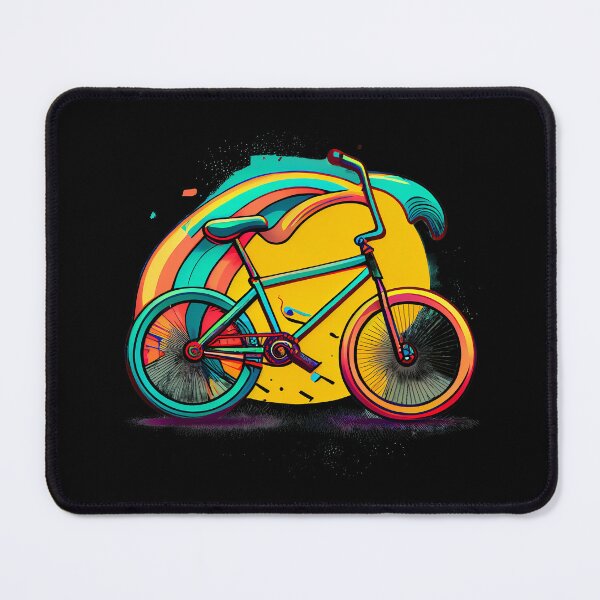 Item preview, BMX designs with a bold and colorful flair, perfect for riders looking to express themselves. Inspired by tattoos, pop-art, and vintage and retro simple shapes (13) designed and sold by TourDePassion.
