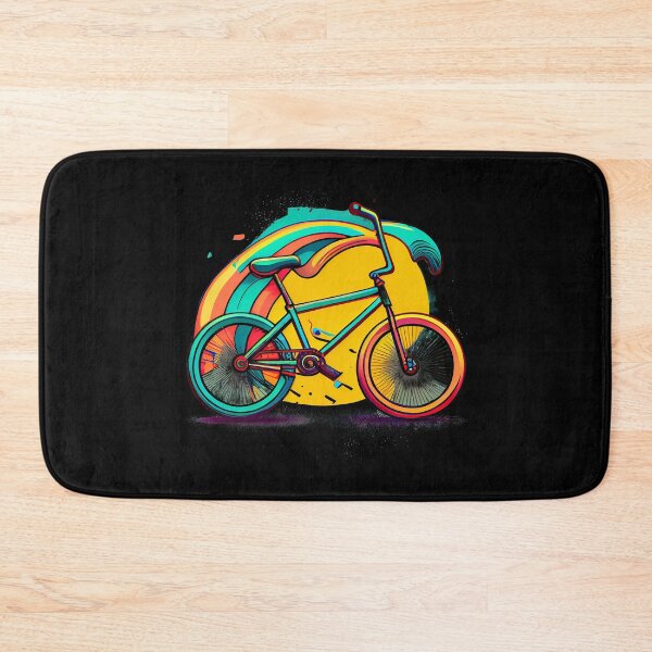 Item preview, BMX designs with a bold and colorful flair, perfect for riders looking to express themselves. Inspired by tattoos, pop-art, and vintage and retro simple shapes (13) designed and sold by TourDePassion.