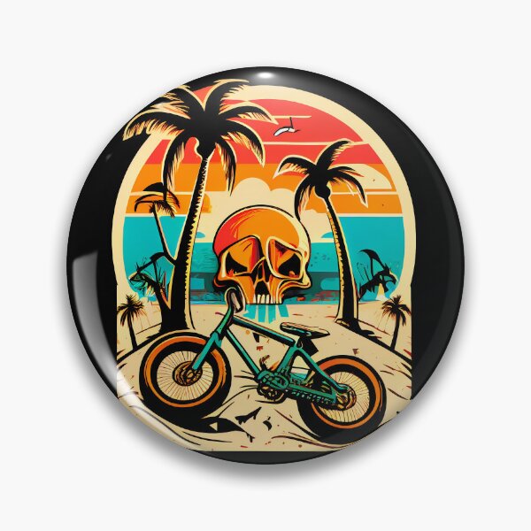 Item preview, BMX designs with a bold and colorful flair, perfect for riders looking to express themselves. Inspired by tattoos, pop-art, and vintage and retro simple shapes (16) designed and sold by TourDePassion.
