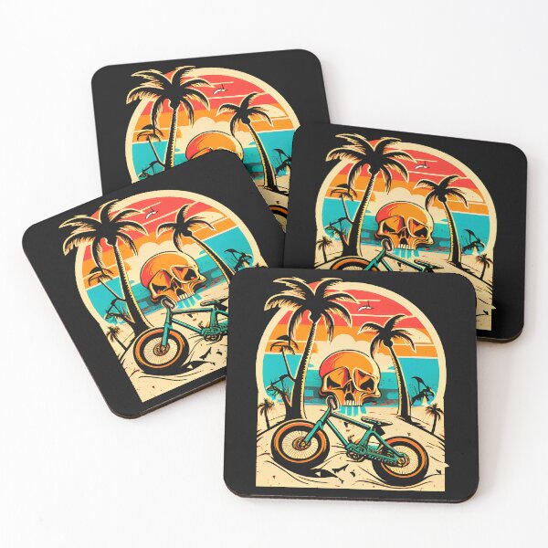 Item preview, BMX designs with a bold and colorful flair, perfect for riders looking to express themselves. Inspired by tattoos, pop-art, and vintage and retro simple shapes (16) designed and sold by TourDePassion.