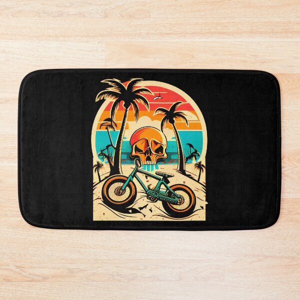 Item preview, BMX designs with a bold and colorful flair, perfect for riders looking to express themselves. Inspired by tattoos, pop-art, and vintage and retro simple shapes (16) designed and sold by TourDePassion.
