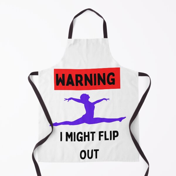 Item preview, Gymnast Warning I Might Flip Out designed and sold by BestArtDZ.