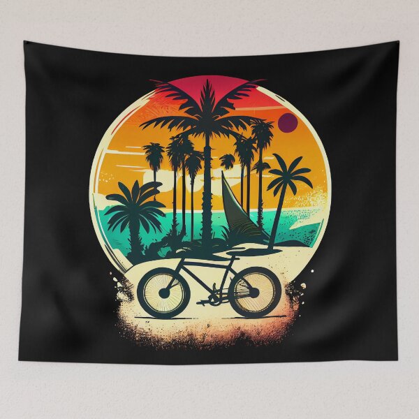 Item preview, BMX designs with a bold and colorful flair, perfect for riders looking to express themselves. Inspired by tattoos, pop-art, and vintage and retro simple shapes (17) designed and sold by TourDePassion.