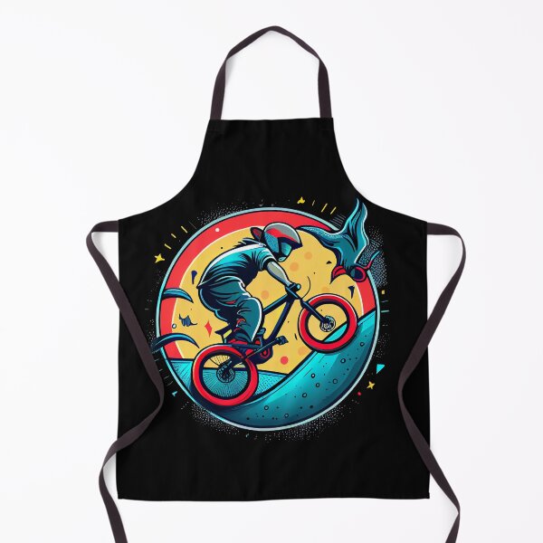Item preview, BMX designs with a bold and colorful flair, perfect for riders looking to express themselves. Inspired by tattoos, pop-art, and vintage and retro simple shapes (18) designed and sold by TourDePassion.