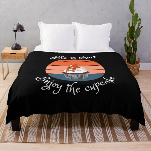 Item preview, Life is Short, Enjoy the Cupcake || cupcake lover designed and sold by ExpertSayeed.