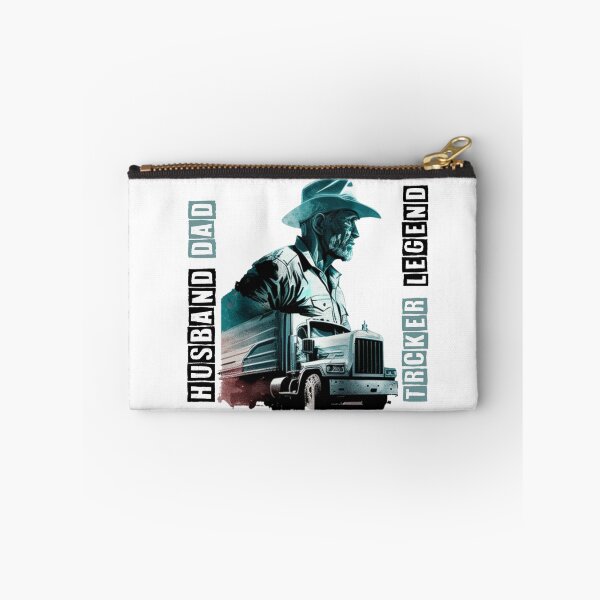 Aperçu de l'œuvre Husband Dad Trucker Legend créée et vendue par AK-BOUTIQUE.
