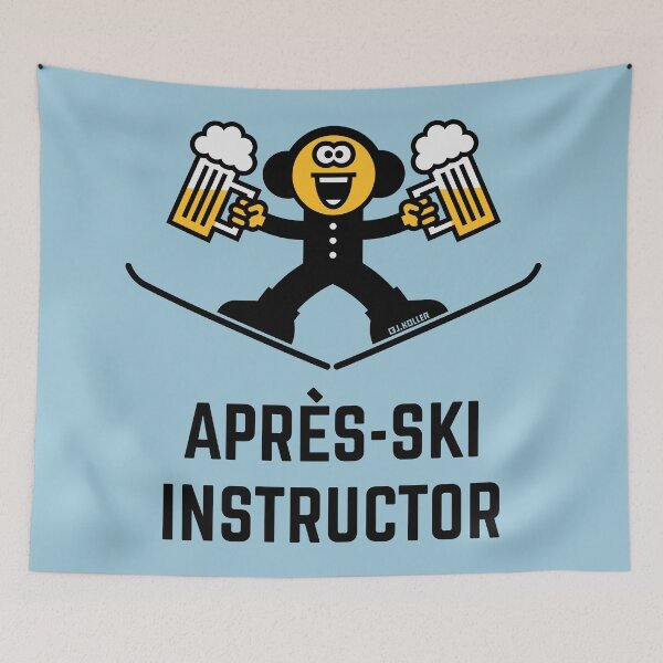 Item preview, Après-Ski Instructor (Beer / Caricature / 3C) designed and sold by Roderix.