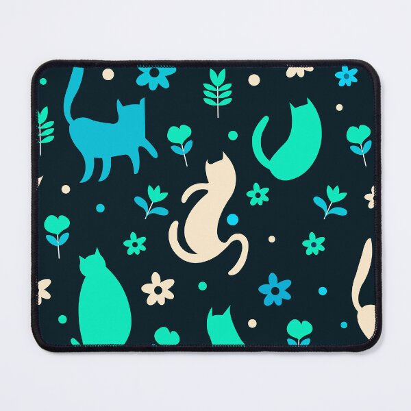 Artikelvorschau, black cat pattern entworfen und verkauft von Timegraf.