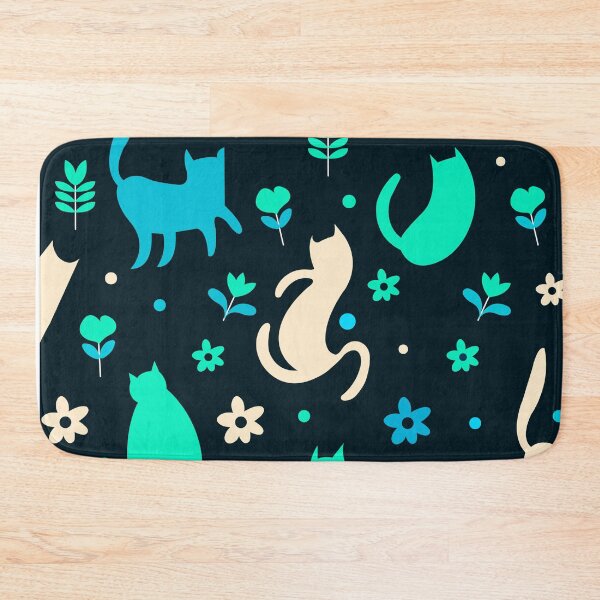 Item preview, black cat pattern designed and sold by Timegraf.