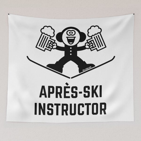 Item preview, Après-Ski Instructor (Beer / Caricature / 1C) designed and sold by Roderix.