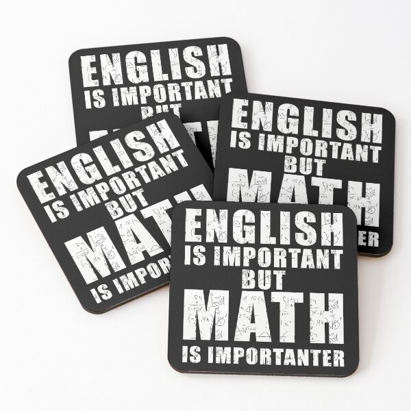 Item preview, Funny math saying - English is important but math is importanter designed and sold by yoshra.
