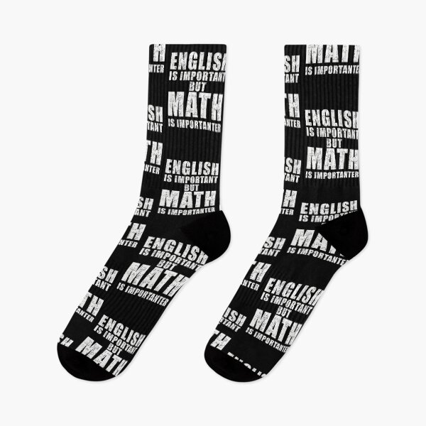 Item preview, Funny math saying - English is important but math is importanter designed and sold by yoshra.