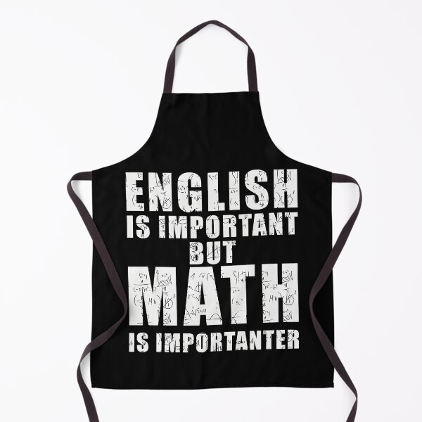 Item preview, Funny math saying - English is important but math is importanter designed and sold by yoshra.