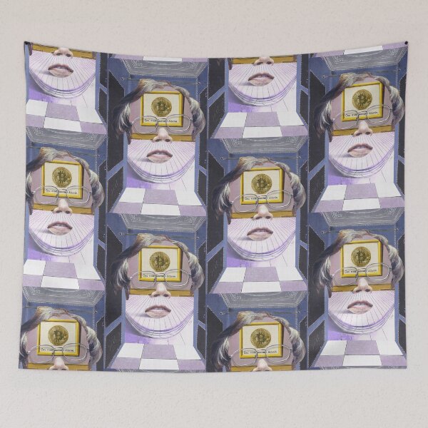 Item preview, Face of Satoshi Nakamoto Retro Aesthetic #17 designed and sold by CyberRex.