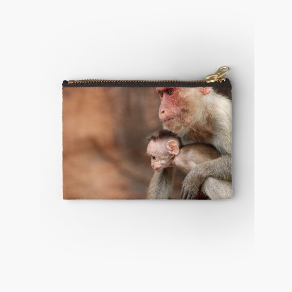 Item preview, Bonnet Macaque with Baby. designed and sold by VgBingi.