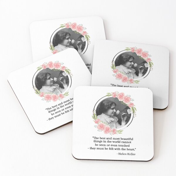 Item preview, The best and most beautiful things, Young Helen Keller Quote, Willow Days designed and sold by avit1.