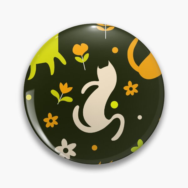 Item preview, black cat pattern designed and sold by Timegraf.