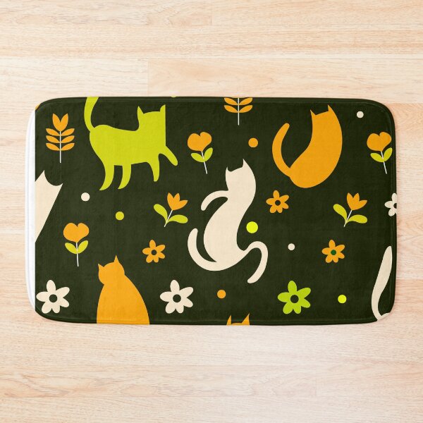 Item preview, black cat pattern designed and sold by Timegraf.