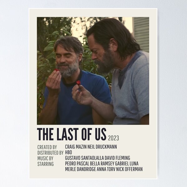 The Last Of Us 2023 HBOmax Original Serie Bus Stop Big Movie Poster  48x70inches