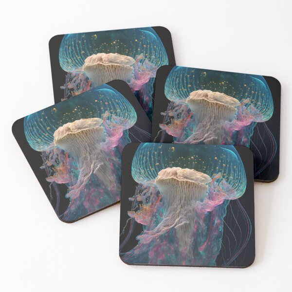 Item preview, Jellyfish Jamboree: Immerse in a Whimsical Ocean World designed and sold by AstralArtisan.