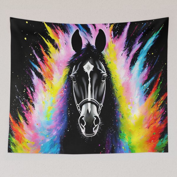 Item preview, Rainbow Fire Horse designed and sold by Elisabeth Lucas.