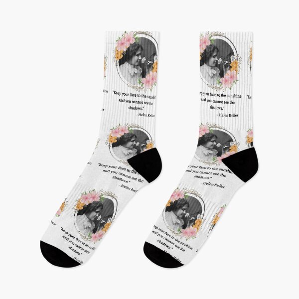 Item preview, Keep your face to the sunshine, Young Helen Keller Quote, Willow Days designed and sold by avit1.