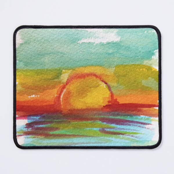 Item preview, Sunset on Water (Watercolor) designed and sold by St. Catherine's Art Club.