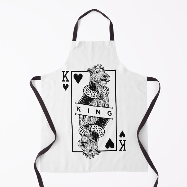 Item preview, Welsh Terrier King Of Hearts Funny Welshie Dog Pop Art designed and sold by GrandeDuc.