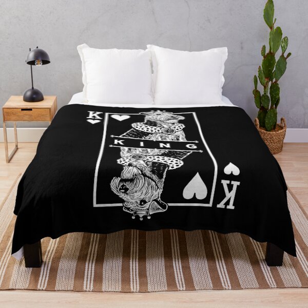 Item preview, Welsh Terrier King Of Hearts Funny Welshie Dog Pop Art designed and sold by GrandeDuc.