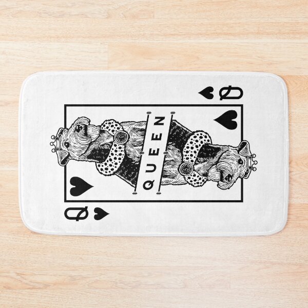 Item preview, Welsh Terrier Queen Of Hearts Funny Welshie Dog Pop Art designed and sold by GrandeDuc.