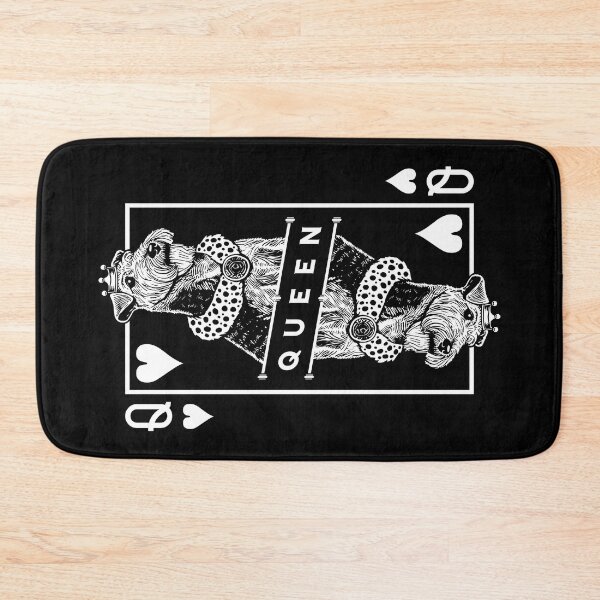 Item preview, Welsh Terrier Queen Of Hearts Funny Welshie Dog Pop Art designed and sold by GrandeDuc.