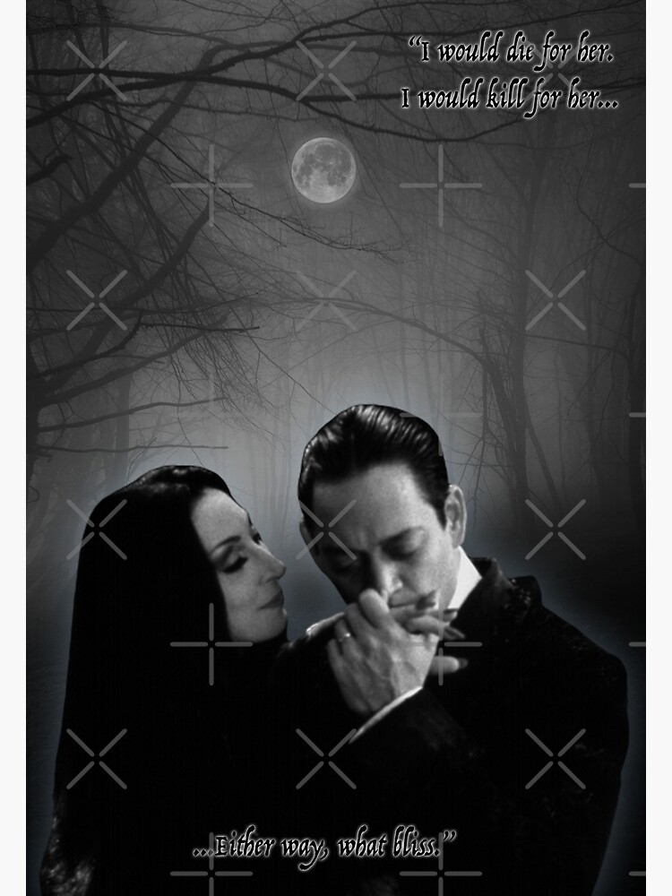 Addams Family Relationship Goals Valentine Quote Poster for Sale by  Gogmagosh