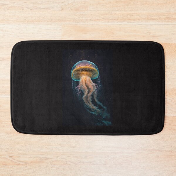 Item preview, Glowing Wonders: A Journey Through the Jellyfish Sea designed and sold by AstralArtisan.