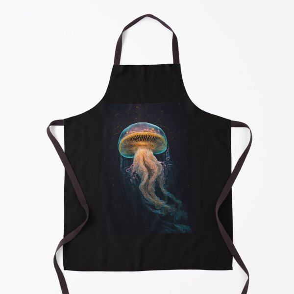Item preview, Glowing Wonders: A Journey Through the Jellyfish Sea designed and sold by AstralArtisan.