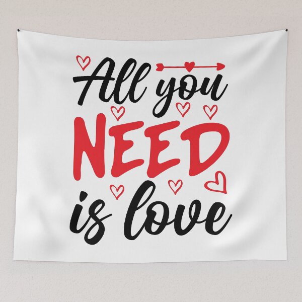 Item preview, all you need is love designed and sold by Phoenix-Fire1.
