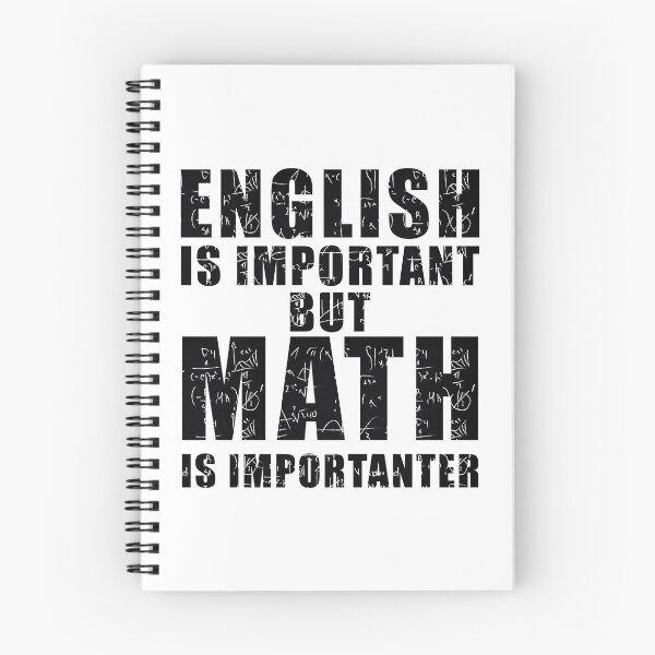 Item preview, Funny math saying - English is important but math is importanter designed and sold by yoshra.
