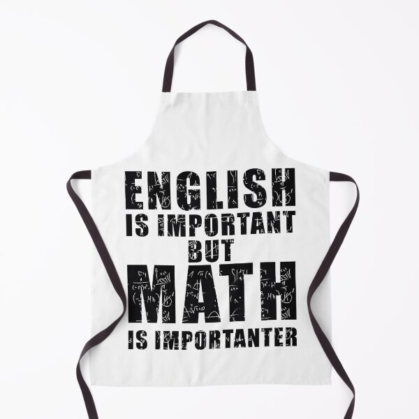 Item preview, Funny math saying - English is important but math is importanter designed and sold by yoshra.