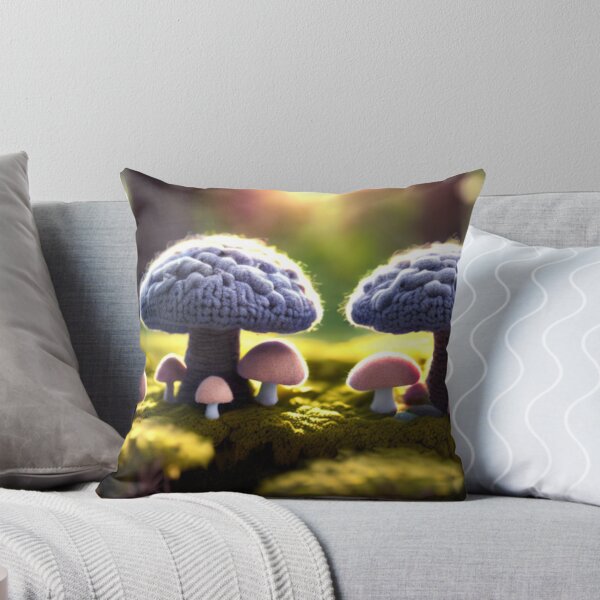 Item preview, Cute Yarn Mushrooms designed and sold by Fungal-Art.