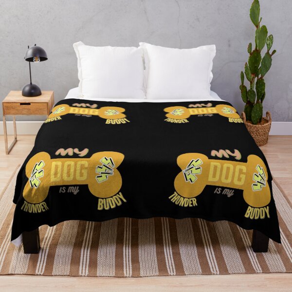 Item preview, Copy of Copy of My dog is my thunder buddy designed and sold by NikkosDesigns.