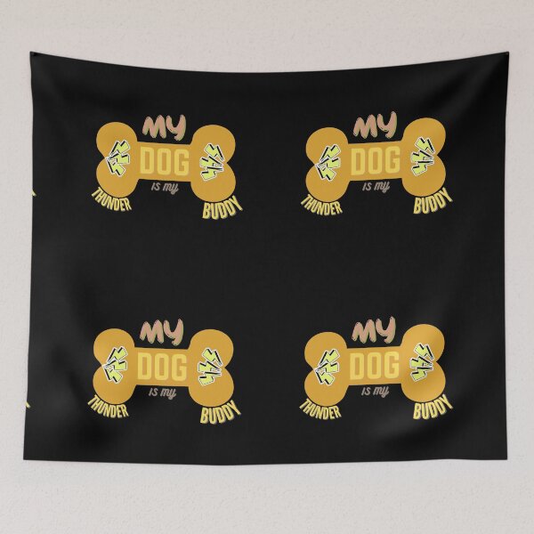 Item preview, Copy of Copy of My dog is my thunder buddy designed and sold by NikkosDesigns.