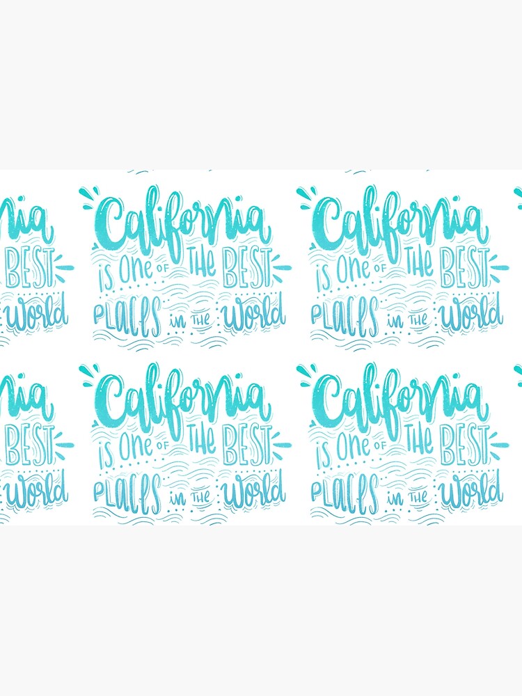 California - Once of the best places in the world! Calligraphic hand writing by mirunasfia