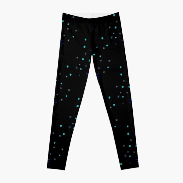 BOY'S THERMO LEGGINGS (HUGO) - PLANETS AND STARS ( GALAXY ) / dark