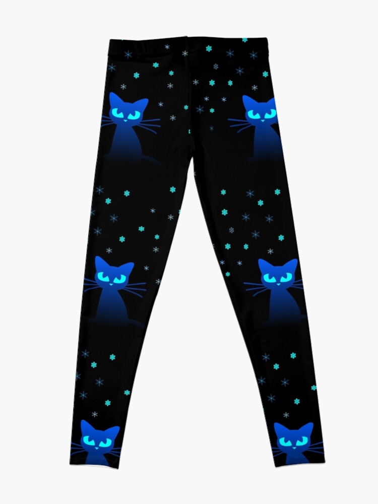 Alternate view of Glow in the Dark Cat Leggings