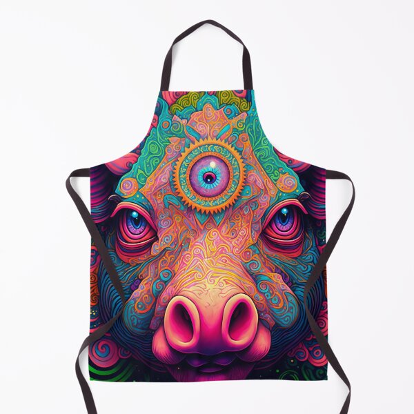 Item preview, Funny Pink Pig Head: A Cute and Quirky Accessory designed and sold by RafaelVanti.